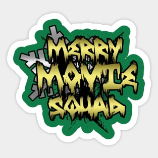 Merry Movie Squad Alternate Design Sticker